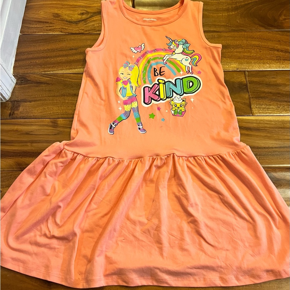 COPY - Girl’s jojo Siwa be kind dress. Size 7/8.